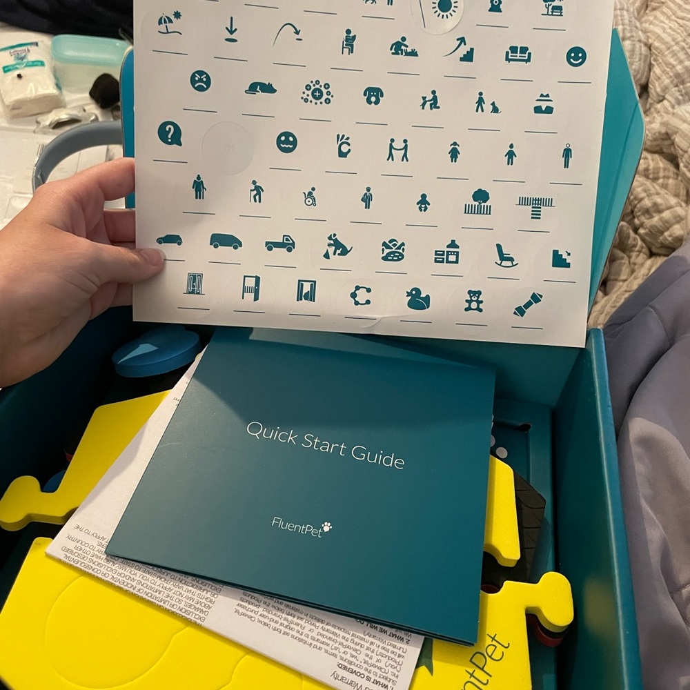 Fluent Pet Buttons used